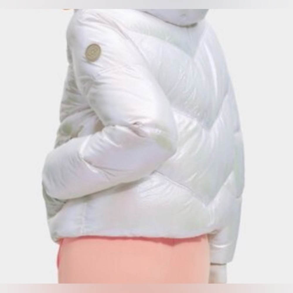 UGG RONNEY CROPPED PUFFER JACKET - Picture 3 of 4